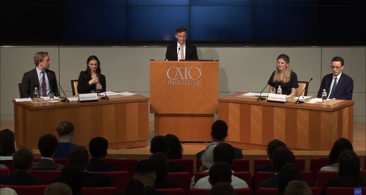 Libertarians vs Conservatives: Cato Institute interns debate